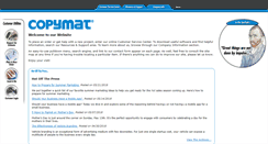 Desktop Screenshot of copymat1.com